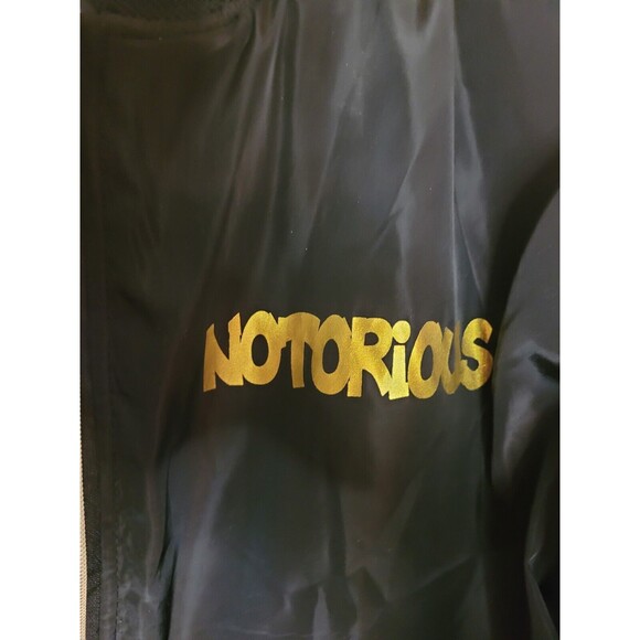 The Notorious B.I.G “It Was All A Dream” Bomber Satin Jacket 2xl - Picture 3 of 7